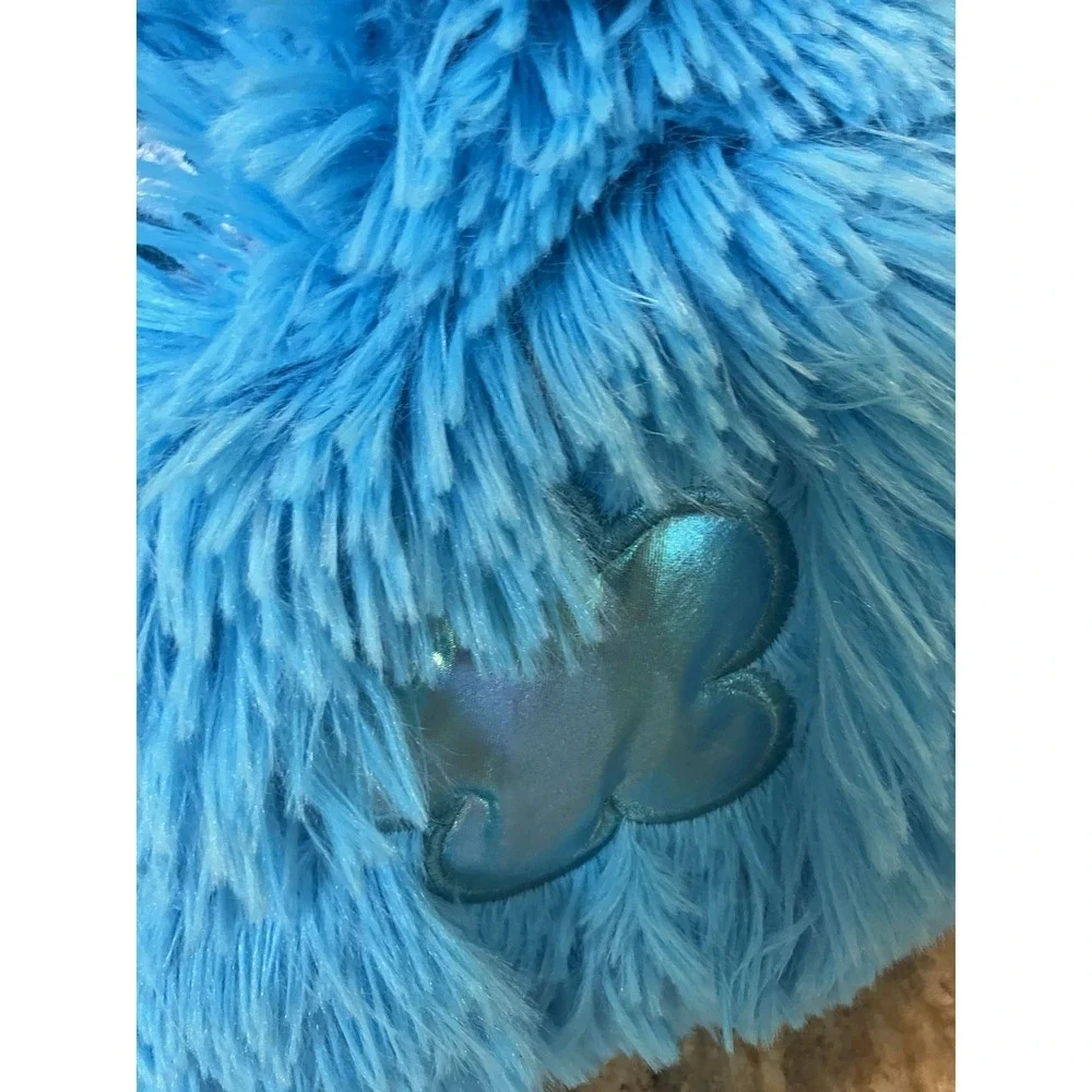 NEW Y2K The Care Bears Blue Grumpy Bear Head Easter Basket Plush Toy NWT Jumbo